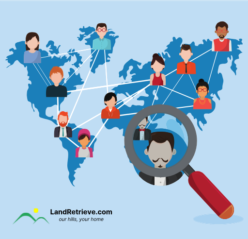 Register your agency on LandRetrieve.com